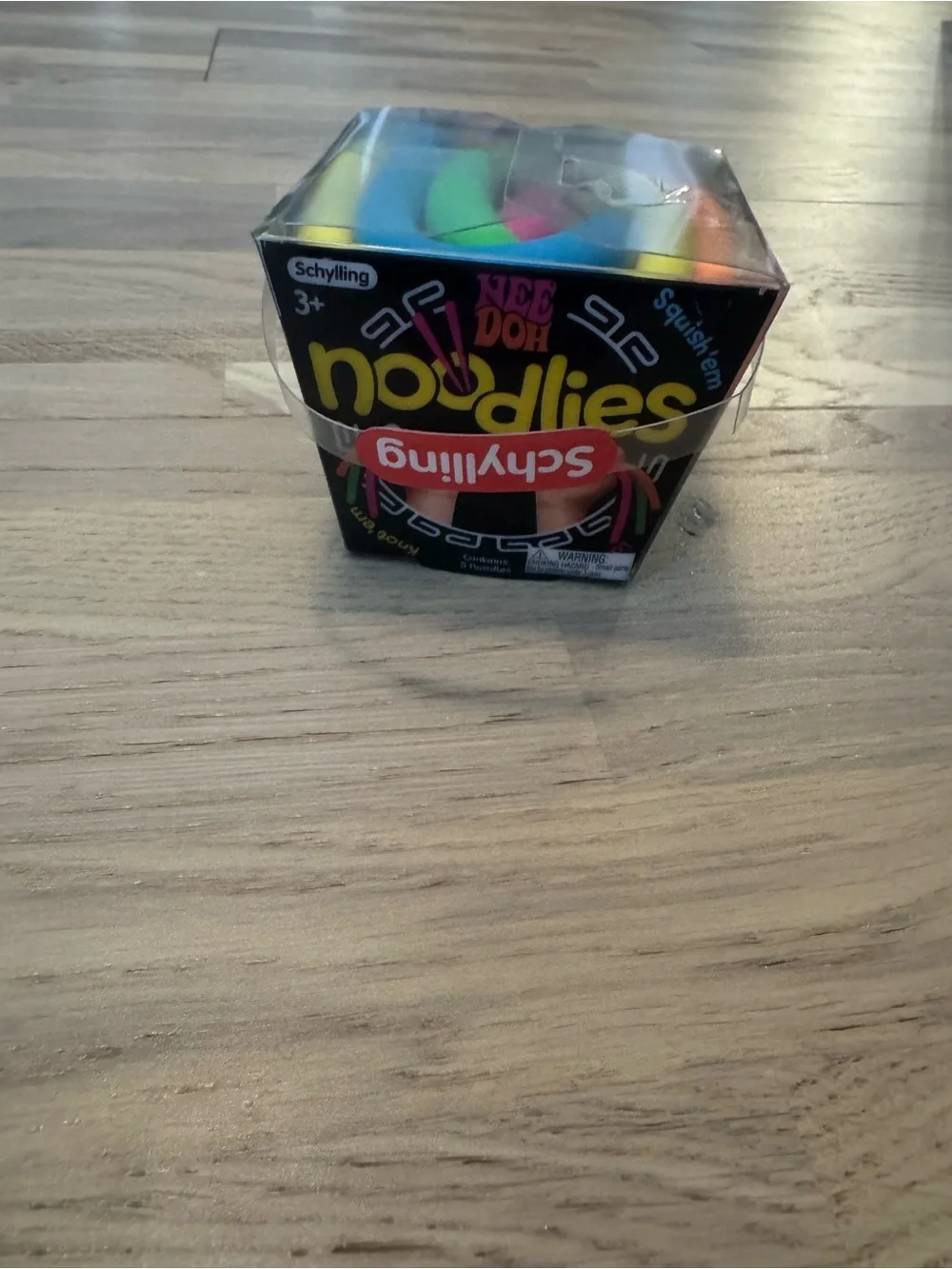 Needoh Schylling Noodlies Squishy Toy - Multicolor